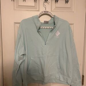 Size xl Columbia light teal pullover